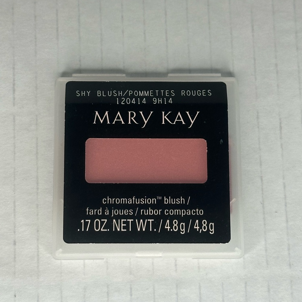 Mary kay chromefusion blush shade shy blush